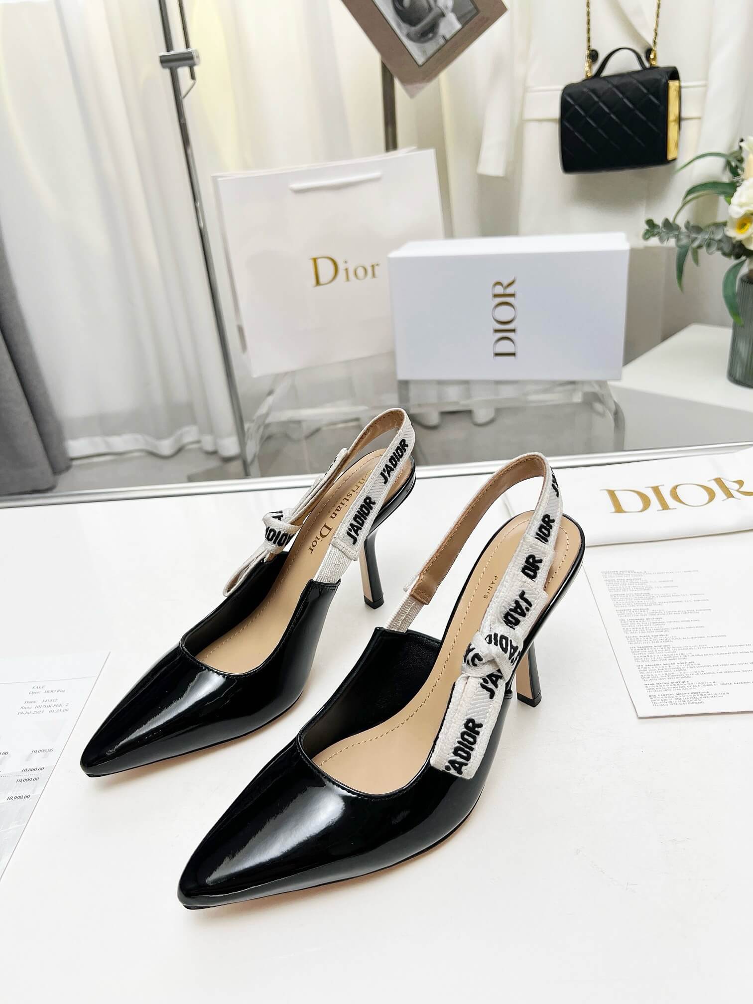 J Adior Slingback Pump
