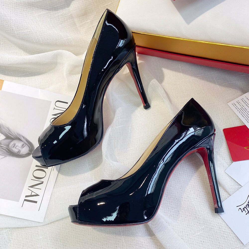 Christian Louboutin New Very Prive(120 mm Platform pumps)