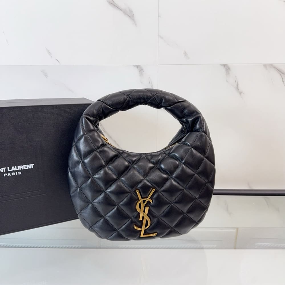 YSL ICARINO in quilted nappa(HIGH-END GRADE)