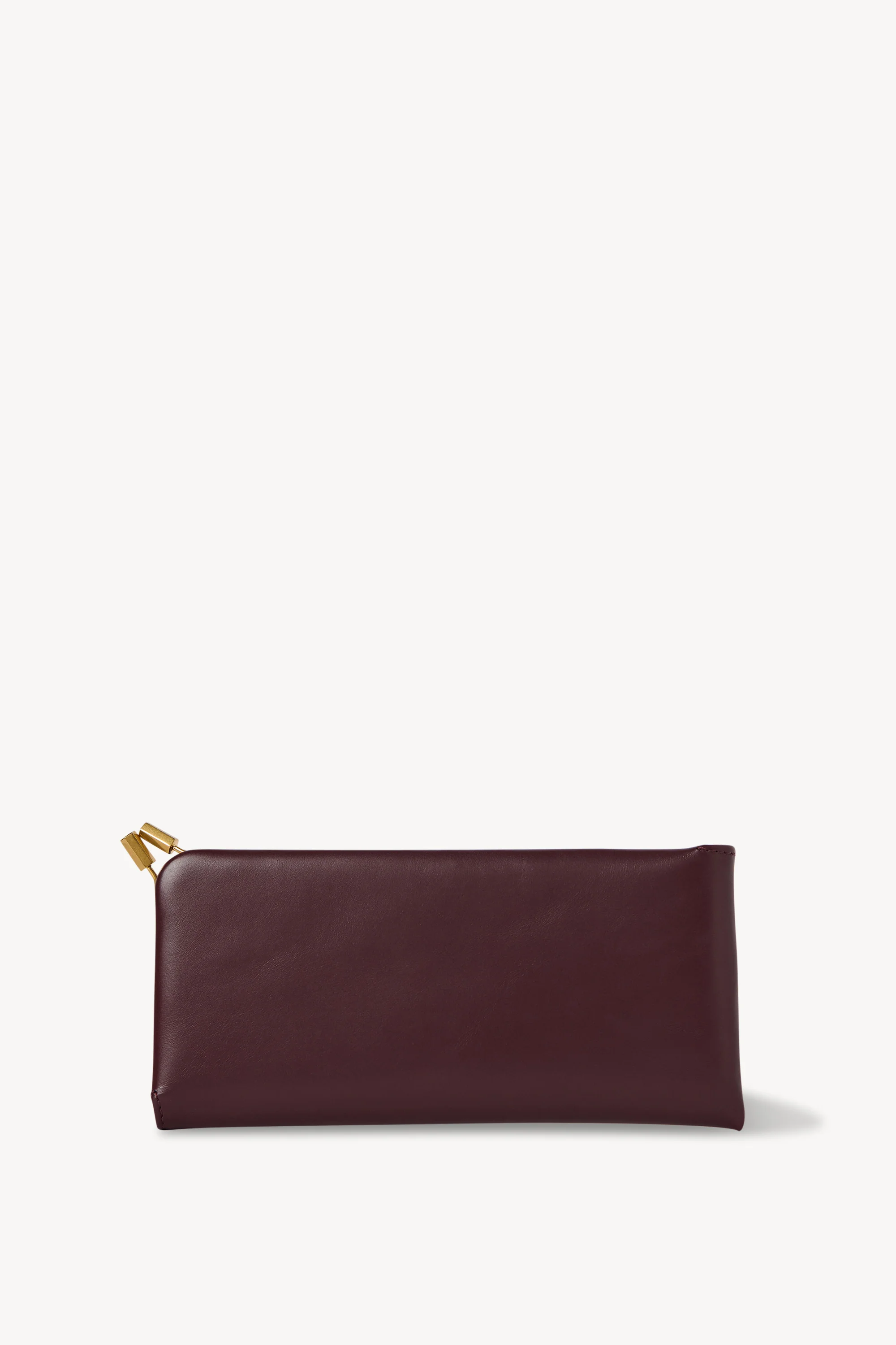 Clasp Sunglasses Case in Leather